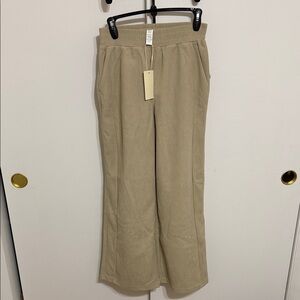 XS Petite Halara Corduroy Light Tan Pants